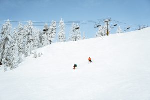 Skiing and Snowboarding on Grouse Mountain